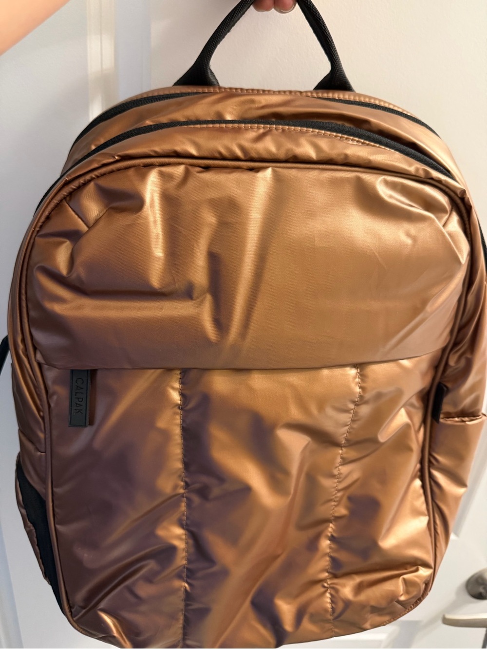 Calpak Luka 15” Backpack in Copper - Picture 3 of 14